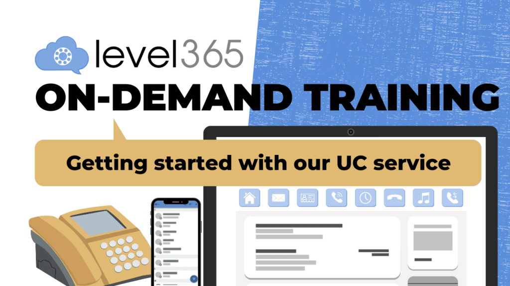 On demand traingin: Getting started with our UC Service